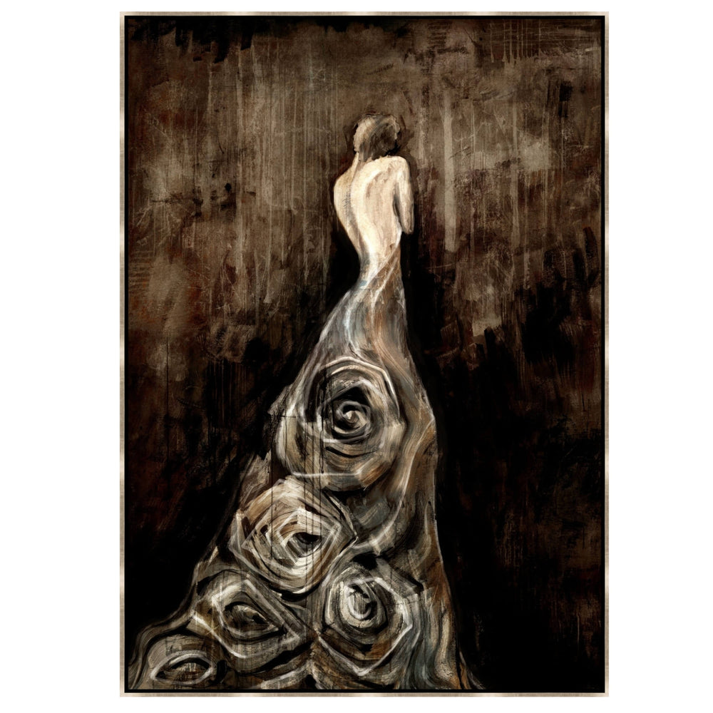 Dusk and Roses Framed