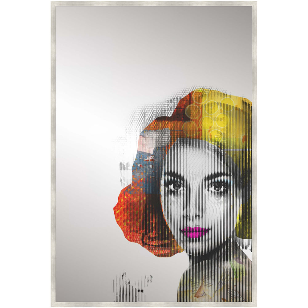 Her I Mirror Framed