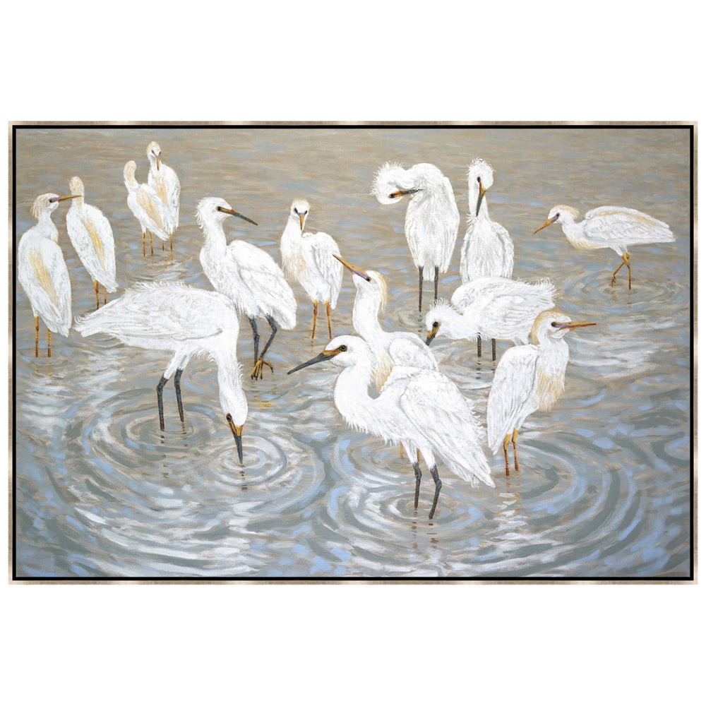 Herons and Egrets Framed-Accessories Artwork-High Fashion Home