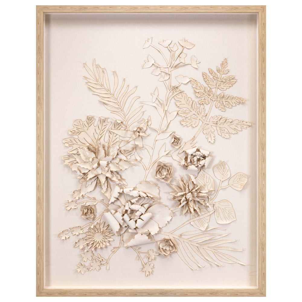 Golden Blossom II Framed-Accessories Artwork-High Fashion Home