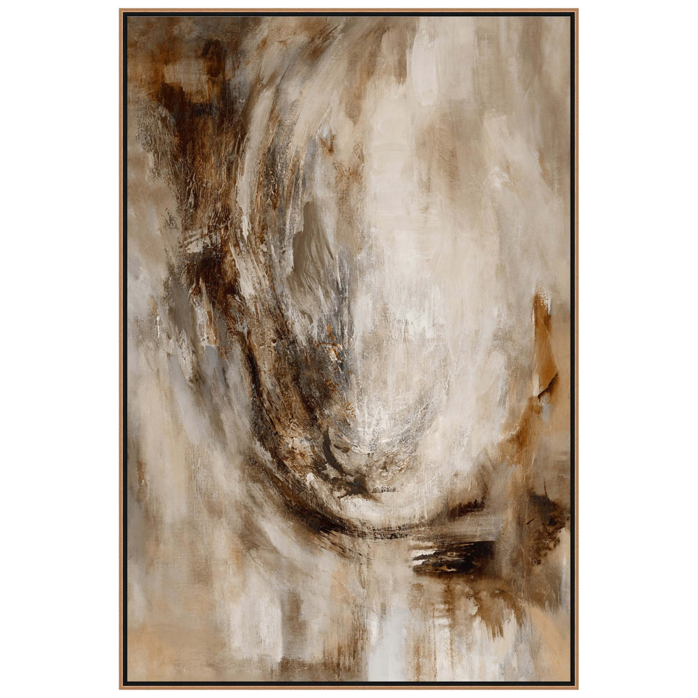 Sepia Waves II Framed-Accessories Artwork-High Fashion Home