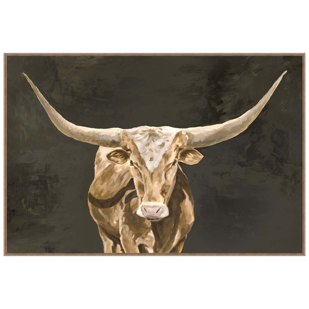 That Longhorn Look I Framed