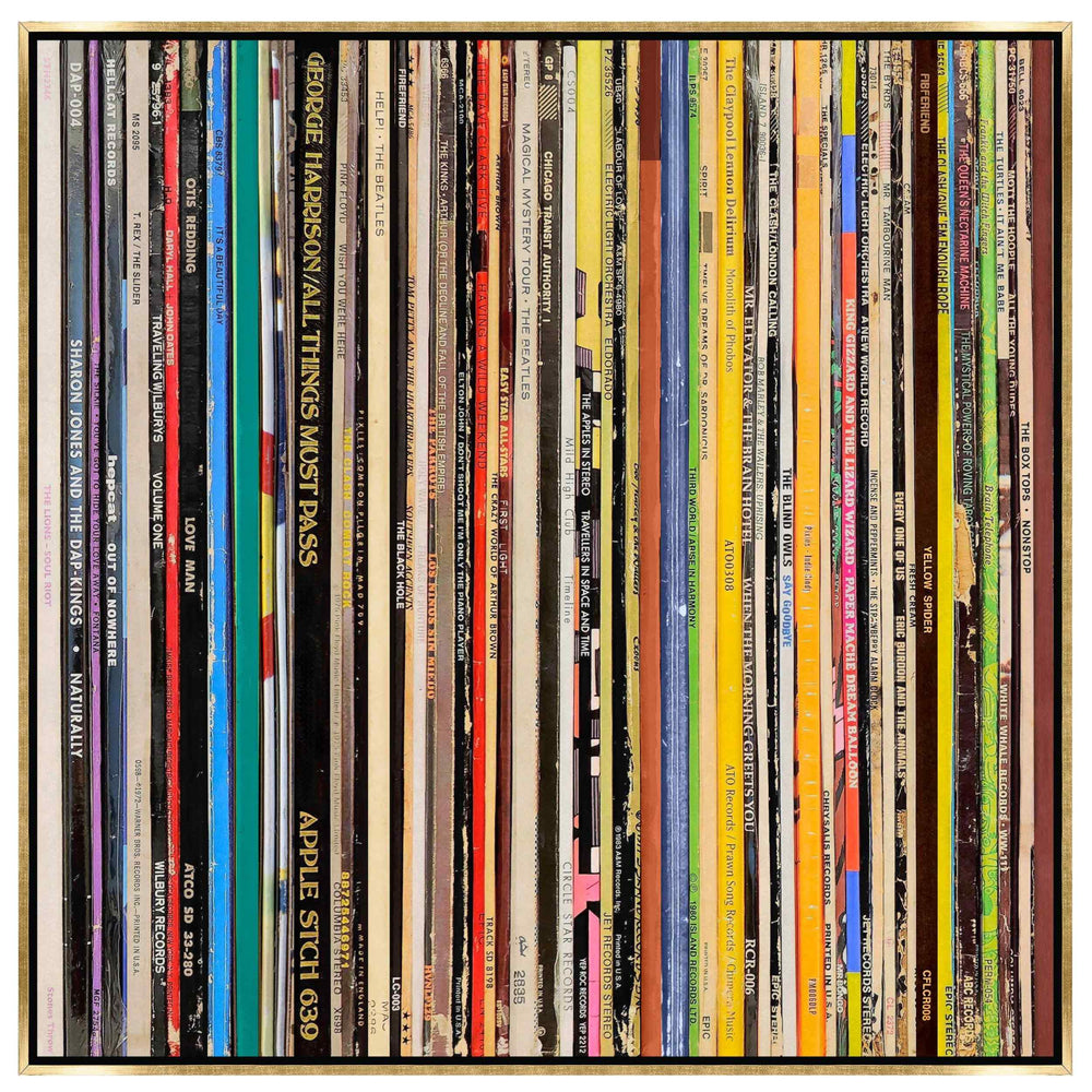 The Vinyl Archive I Framed