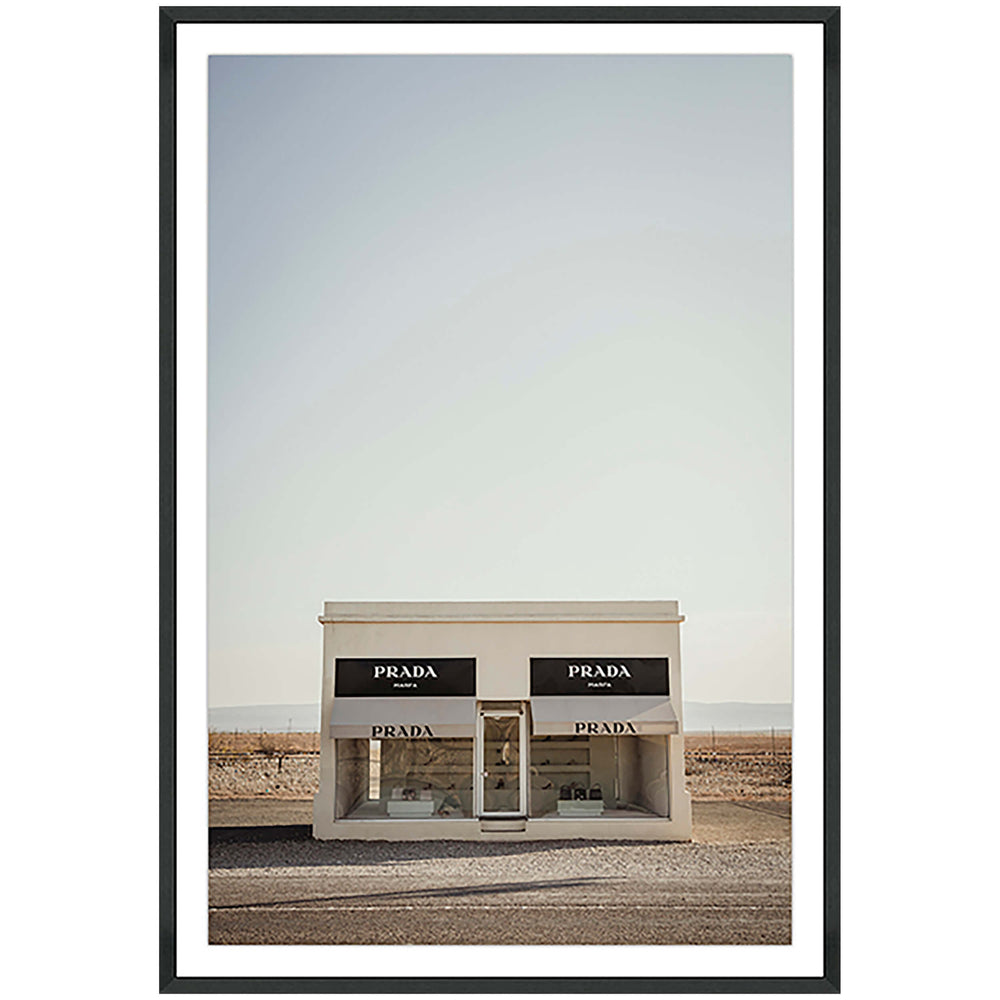 The Desert Boutique Acrylic Glass Framed