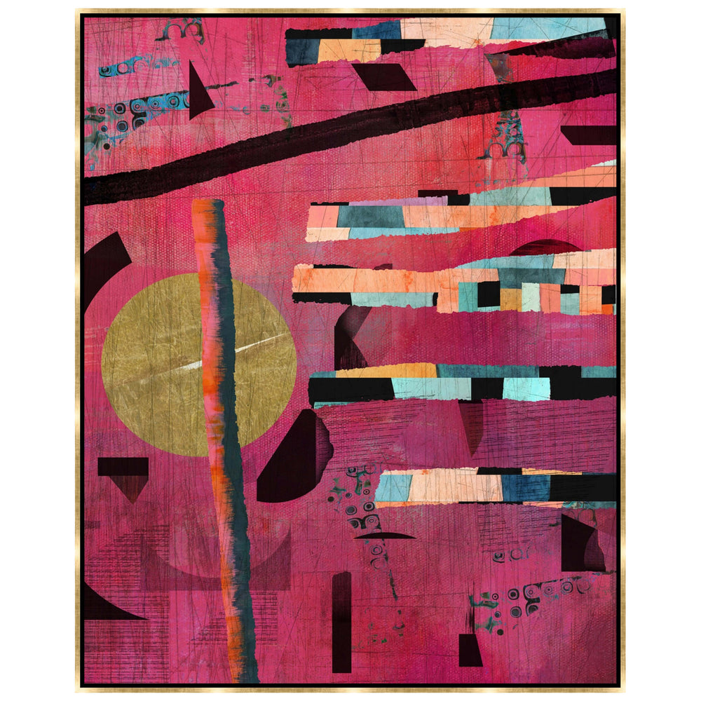 Pink Jewel Framed by Nikki Chu