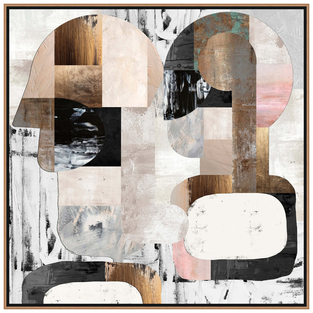 Let's Face It Framed by Nikki Chu