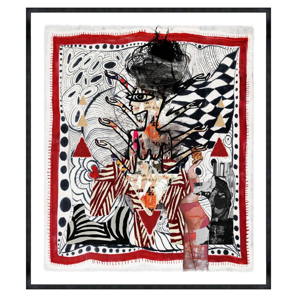 Priestess Acrylic Glass Framed by Nikki Chu