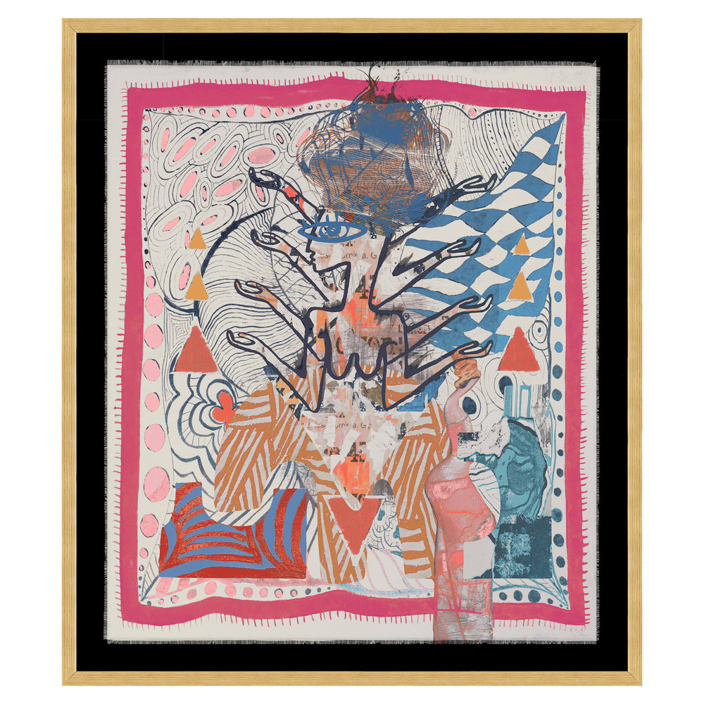 Priestess Returnal I Acrylic Glass Framed by Nikki Chu