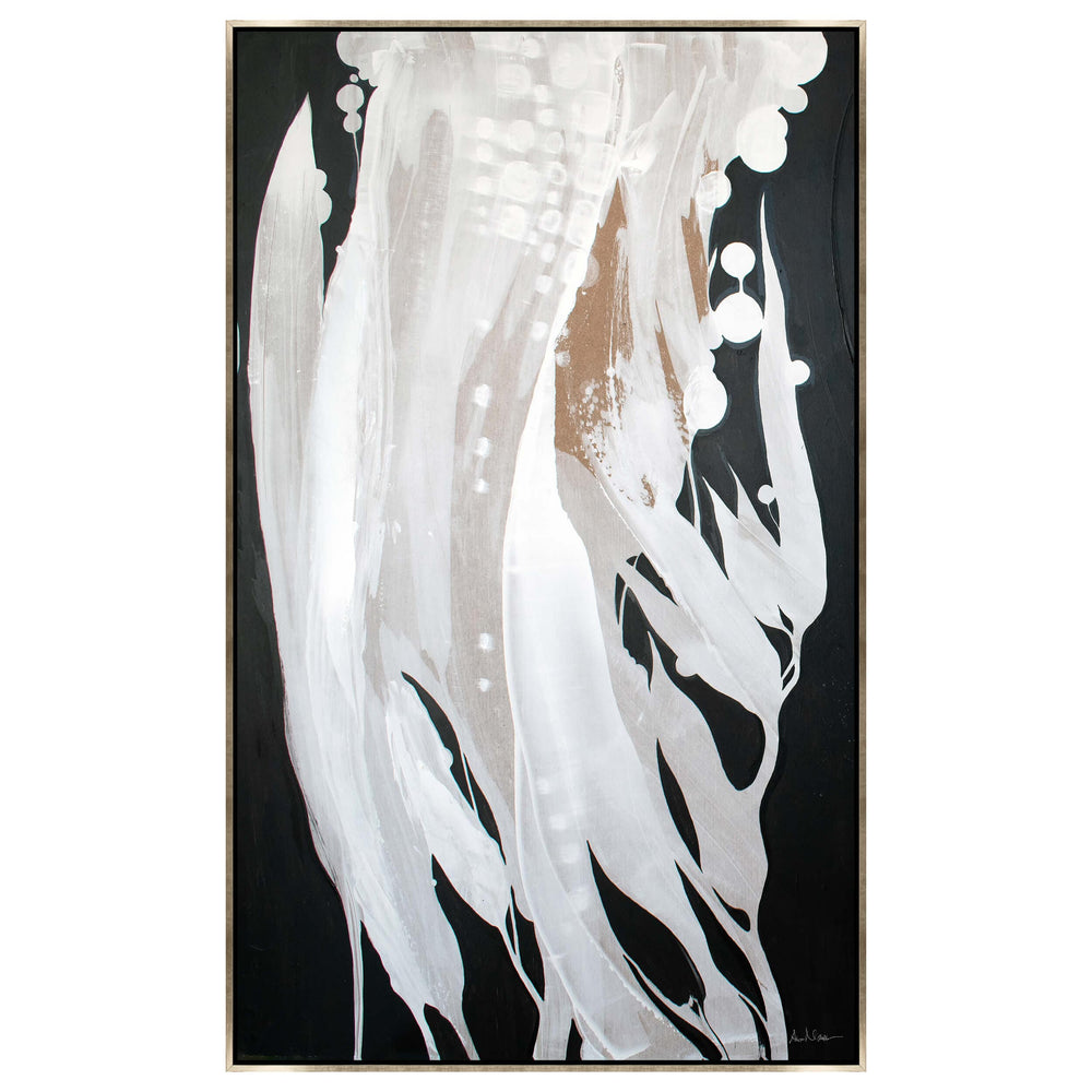 White Illusion I Framed-Accessories Artwork-High Fashion Home