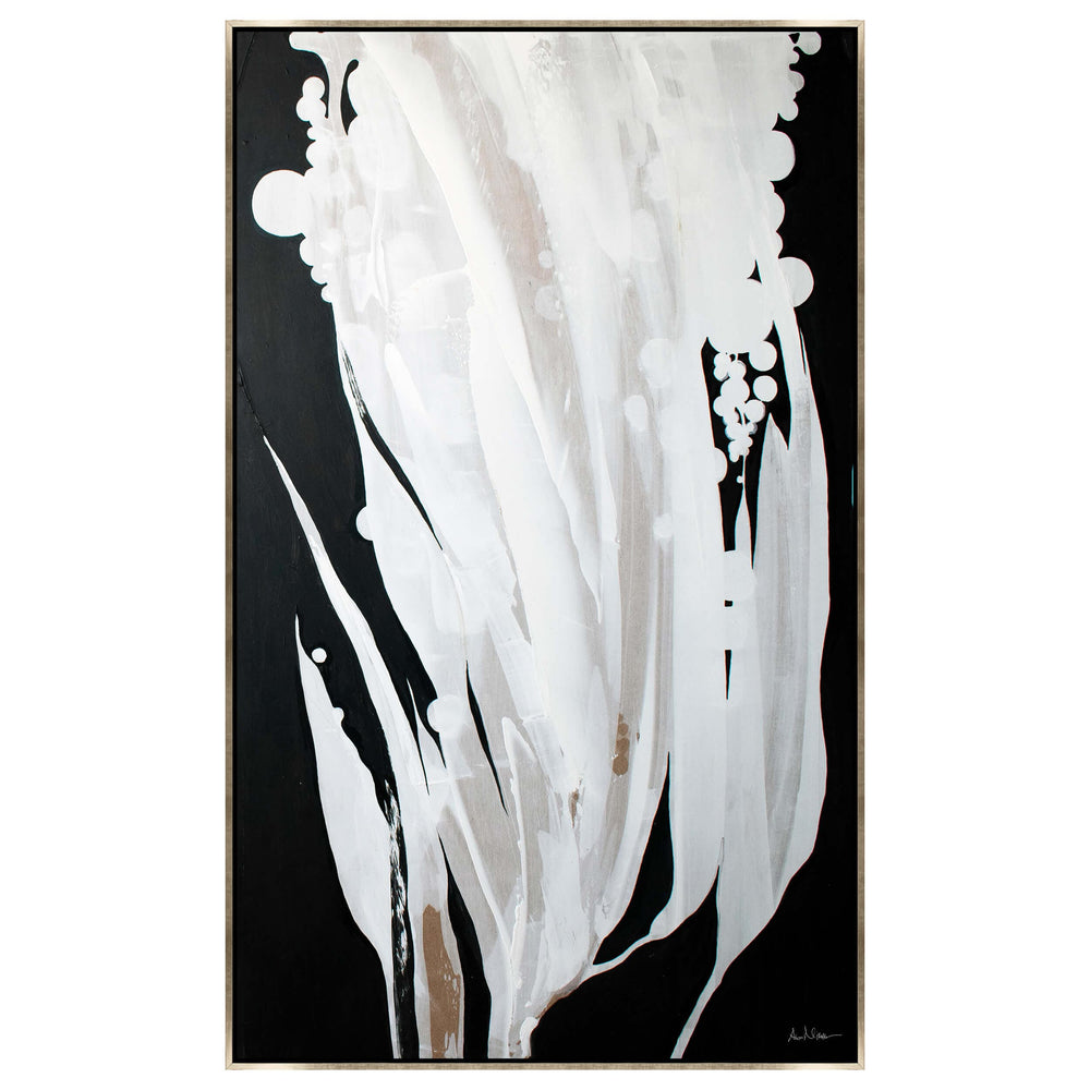 White Illusion II Framed-Accessories Artwork-High Fashion Home