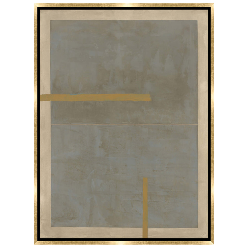 Linen Ochre Framed-Accessories Artwork-High Fashion Home