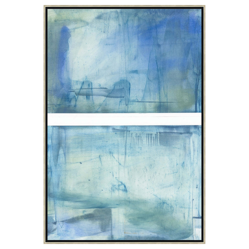 Double Blue Framed-Accessories Artwork-High Fashion Home