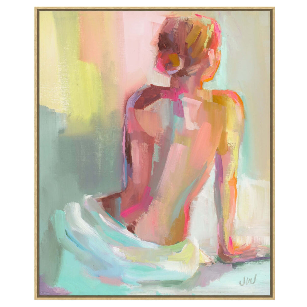 Woman Posing Framed