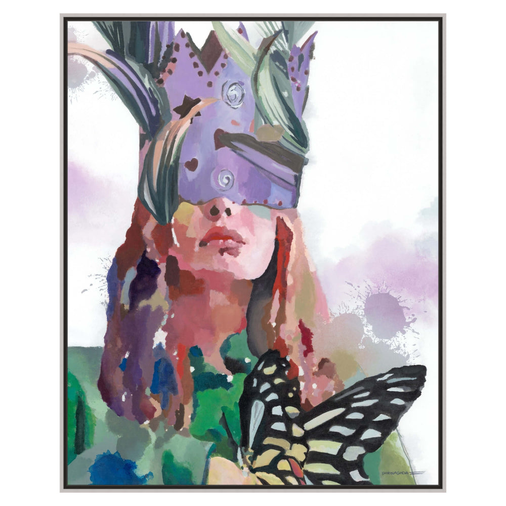 Butterfly Garden Queen II Framed