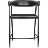 Preston Counter Stool, Midnight Raven-Furniture - Dining-High Fashion Home