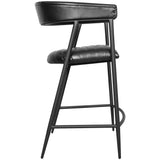 Preston Counter Stool, Midnight Raven-Furniture - Dining-High Fashion Home