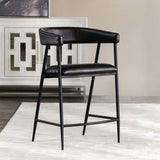 Preston Counter Stool, Midnight Raven-Furniture - Dining-High Fashion Home