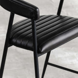 Preston Counter Stool, Midnight Raven-Furniture - Dining-High Fashion Home