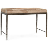 Achen Hide Bench By Classic Home
