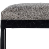 Bose Hide Counter Stool, Sparrow Gray-Furniture - Dining-High Fashion Home