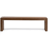 Glendale Dining Bench, Toasted Chestnut