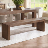 Glendale Dining Bench, Toasted Chestnut