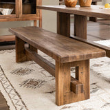 Mantova Bench, Reclaimed Barnwood