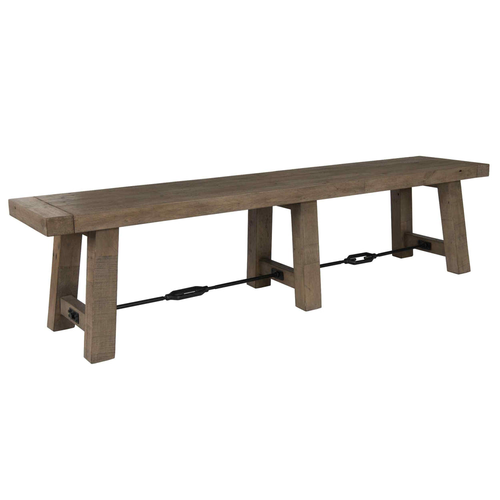 Tuscany Bench, Reclaimed Pine-Furniture - Benches-High Fashion Home