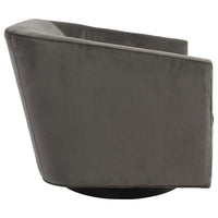 Leonard Swivel Chair, Charcoal