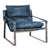 Morgan Leather Chair by Classic Home