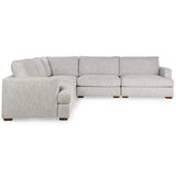 Ludwig Sectional, Ivory-Furniture - Sofas-High Fashion Home