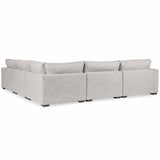 Ludwig Sectional, Ivory-Furniture - Sofas-High Fashion Home