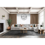Ludwig Sectional, Ivory-Furniture - Sofas-High Fashion Home