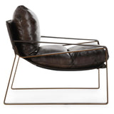 Morgan Leather Chair, Truffle Brown