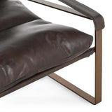 Morgan Leather Chair, Truffle Brown