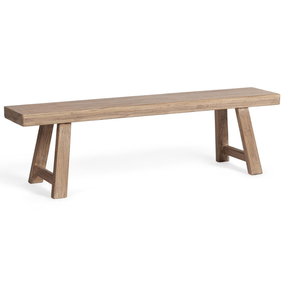 Monterrey Bench, Antique Saddle