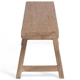 Monterrey Bench, Antique Saddle