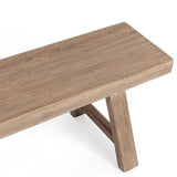 Monterrey Bench, Antique Saddle