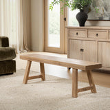 Monterrey Bench, Antique Saddle
