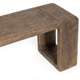 Torrey Bench, Vintage Brown