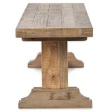 Dita Dining Bench, Natural Pine-Furniture - Benches-High Fashion Home