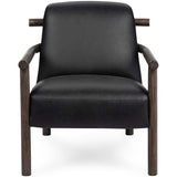 Azoria Chair, Black-Furniture - Chair-High Fashion Home