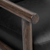 Azoria Chair, Black-Furniture - Chair-High Fashion Home