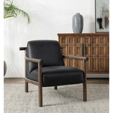 Azoria Chair, Black-Furniture - Chair-High Fashion Home