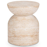 Ridgewood Outdoor Stool, Beige-Furniture - Outdoor-High Fashion Home