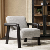 Reyna Chair, Black/White-Furniture - Chairs-High Fashion Home