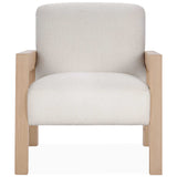 Aliza Chair, Ivory-Furniture - Chairs-High Fashion Home