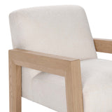 Aliza Chair, Ivory-Furniture - Chairs-High Fashion Home