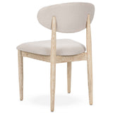 Tiber Dining Chair Set of 2, Cream Washed-Furniture - Dining-High Fashion Home