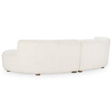 Octavia 2 Piece Sectional, Vanilla